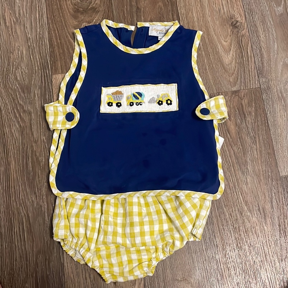 Apron diaper set